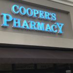 Outside of Cooper's Pharmacy of CARE Pharmacies, located in Gonzales, LA.