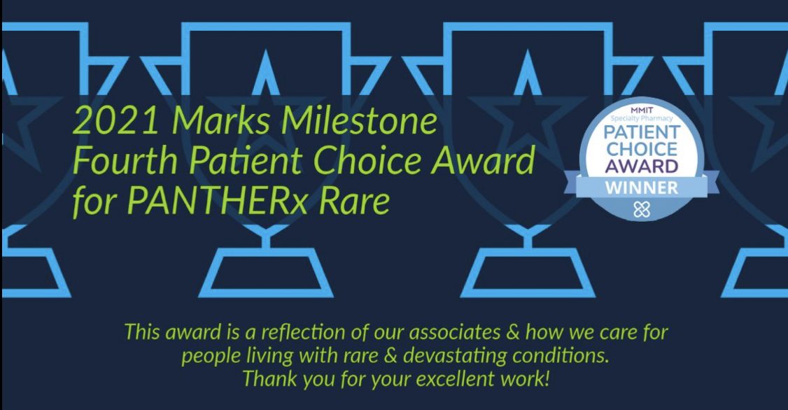 PANTHERx Rare Pharmacy Awarded Fourth MMIT Patient Choice Award | CARE ...